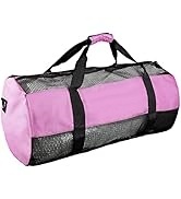 Scuba Gear Bags for Diving, Snorkeling, Freediving and Swimming - 60L Travel Beach Pool Water Sports Equipment Bag with Shoulder Strap