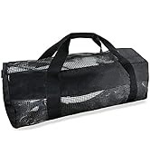 Scuba Gear Bags for Diving, Snorkeling, Freediving and Swimming - 60L Travel Beach Pool Water Sports Equipment Bag with Shoulder Strap