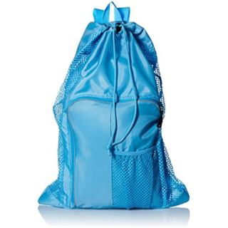Unisex-Adult Drawstring Deluxe Ventilator Mesh Equipment Bag