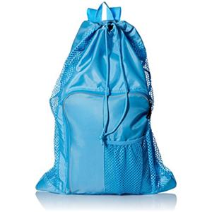 Unisex-Adult Drawstring Deluxe Ventilator Mesh Equipment Bag