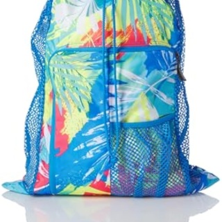 Unisex-Adult Drawstring Deluxe Ventilator Mesh Equipment Bag