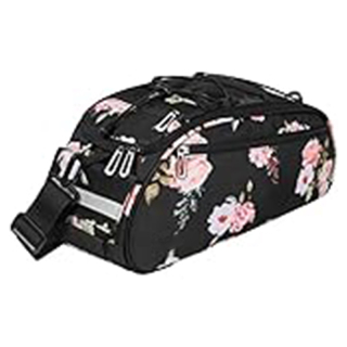 Bike Rack Bag, Waterproof Bicycle Trunk Pannier Rear Seat Pouch Cycling Bike Carrier Backseat Storage Luggage Saddle Shoulder Bag