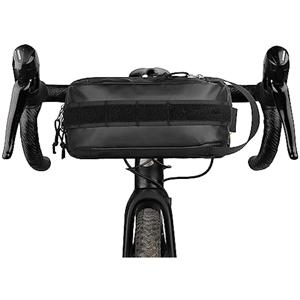 Bike Handlebar Bag Bicycle Front Bag Shoulder Bag Storage Bag with Shoulder Strap for Road Mountain Bike Cycling Travel