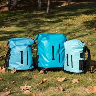 Outdoor waterproof backpack skiing creek climbing backpack beach rafting bag cycling storage bag travel camping bag