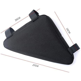 Bicycle Triangle Bag, Frame Bag Triangle Bag, Bicycle Cycling Storage Triangle Top Tube Front Pouch Saddle Bag for Road and Mountain Bikes