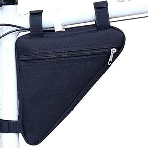 Bicycle Triangle Bag, Frame Bag Triangle Bag, Bicycle Cycling Storage Triangle Top Tube Front Pouch Saddle Bag for Road and Mountain Bikes