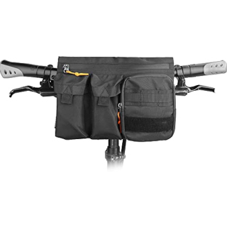 Bike Handlebar Bag Bicycle Front Bag Shoulder Bag Storage Bag with Shoulder Strap for Road Mountain Bike