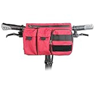 Bike Handlebar Bag Bicycle Front Bag Shoulder Bag Storage Bag with Shoulder Strap for Road Mountain Bike