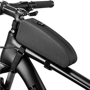 Bicycle Front Frame Bag Waterproof Bike Pouch Pack Bike Phone Bag Cycling Accessories Pouch for Mountain Road Bike Large