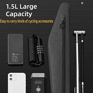 Bike Frame Bag Bike Triangle Bag Waterproof Bike Top Tube Bag Cycling Pouch 1.5 L Classified Capacity