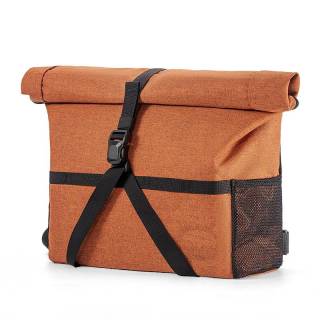 Folding bicycle head bag small cloth bicycle crossbody bag handlebar cycling outdoor men and women retro city travel bag