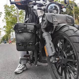 Motorcycle riding side bag multi-function bumper waterproof side bag motorcycle quick-release universal tail bag side bag motorcycle travel bag