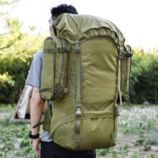 100L large capacity outdoor sports mountaineering bag long distance travel backpack fan backpack