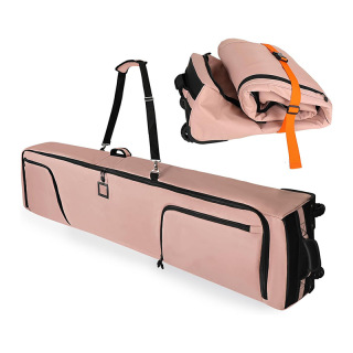 Shoulder Snowboard Bag Air Travel Padded Snowboard Backpack Rolling Snowboard Luggage Bag