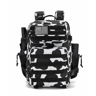 Amazon camouflage tactical backpack backpack hiking mountaineering bag large capacity multi-functional outdoor sports backpack