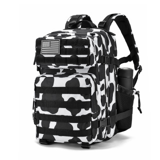 Amazon camouflage tactical backpack backpack hiking mountaineering bag large capacity multi-functional outdoor sports backpack