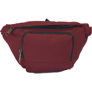 Adjustable Waist, Durable, Water Resistant Hip Pack, Black, One Size