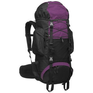 55L Scout Internal Frame Backpack for Hiking, Camping, Backpacking, Rain Cover Included