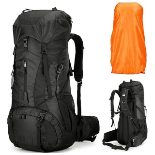 Hiking Backpack for Men Women Daypack Backpack Outdoor Waterproof Camping Backpack with Rain Cover