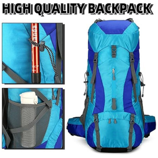 Hiking Backpack for Men Women Daypack Backpack Outdoor Waterproof Camping Backpack with Rain Cover