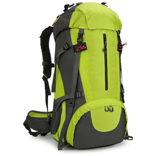 Lightweight Durable Large Camping Backpack with Rain Cover Outdoor Sport Backpacking Daypack with Shoe Compartment for Travel Climbing