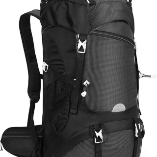 50L Hiking Backpack Travel Bag Waterproof Camping Backpack with Rain Cover Lightweight Backpacking Backpack Rucksack