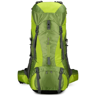 75L Hiking Backpack with Rain Cover Waterproof Camping Backpack Shoes Warehouse for Men Women