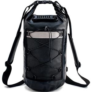 Amazon dry drifting bag waterproof camping beach swimming clip mesh reflective waterproof bucket bag