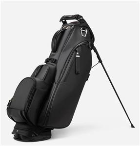 Lightweight Golf Stand Bag with 7 Way Full-Length Dividers, 5 Zippered Pockets, Automatically Adjustable Dual Straps，Elegant Design