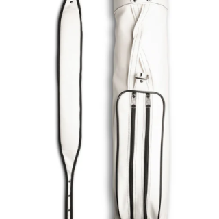 Golf Bag Lightweight Travel Carry Sunday Golf Bag with Cushioned Shoulder Strap for Driving Range Practice Easy Transport - for Beginners,