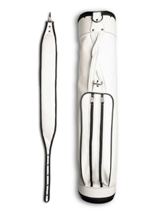 Golf Bag Lightweight Travel Carry Sunday Golf Bag with Cushioned Shoulder Strap for Driving Range Practice Easy Transport - for Beginners,