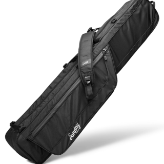 Golf Travel Bags for Airlines with Adjustable Support Rod and Detachable Shoulder Straps, Soft Foldable Golf Club Travel Covers