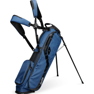 Golf Stand Bag, Golf Cart Bags with 8-Way Divider, Rain Hood & Double Shoulder Straps, Lightweight Portable Club Bag