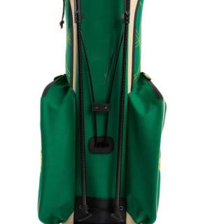 Golf Stand Bag, Golf Club Bag w/6 Large Way Top Dividers & 7 Pockets, Lightweight Golf Carry Bag w/Ergonomic Dual Straps & 2 Aluminium Pole