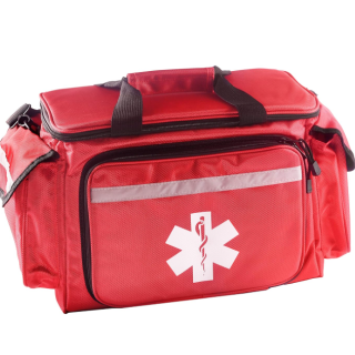 حقيبة أدوات الإسعافات الأولية الاحترافية مع 4 حجرات كبيرة للإمدادات الطبية الطارئة