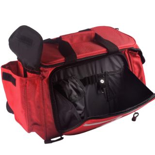 Professional First Aid Kit Bag with 4 Large Compartments for Emergency Medical Supplies