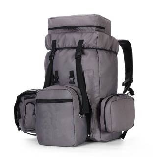 Health system gray wilderness survival unit combination pack emergency backpack epidemic prevention support emergency backpack