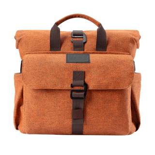 Small cloth car retro front bag folding bicycle front bag handlebar bag city commuting cycling backpack