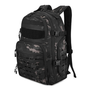Outdoor camouflage tactical backpack large capacity waterproof field combat training assault bag