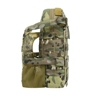 Double Shoulder Large Capacity Outdoor Travel Backpack Camouflage Military Backpack Field Tactical Sports Foldable Helmet Cover