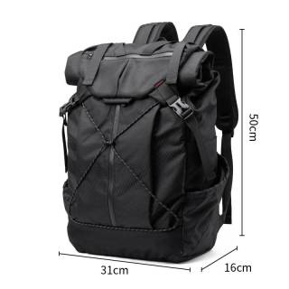 Backpack men's trendy backpack travel large capacity mountaineering bag college student schoolbag computer men's bag
