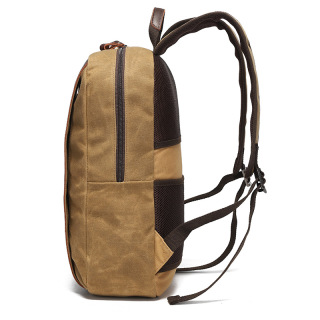 Backpack men and women backpack outdoor sports travel bag waxed canvas waterproof travel computer bag