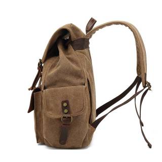 New wear-resistant canvas backpack Retro backpack