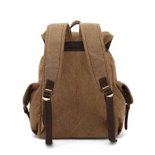 New wear-resistant canvas backpack Retro backpack