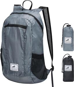 24L Hiking Travel Backpack, Resistant Lightweight Packable Small Daypack, Waterproof Foldable Backpack for Men