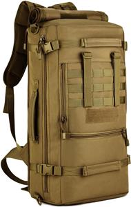 50L 3 Way Tactical Military MOLLE Assault Backpack Modular WR Bag