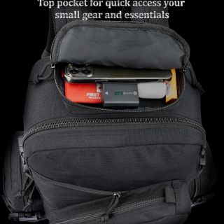 Tactical Backpack EDC Bag MOLLE Daily Pack for Men and Women Every Day Carrying Hiking Camping Travel 22L