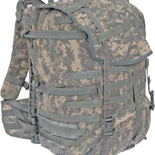 Large ACU Rucksack Complete with Frame, Shoulder Straps, and Waist Belt
