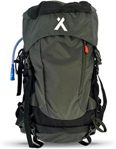 45L Hiking Hydration Backpack, Day Pack With 2L Water Bladder, Lightweight and Perfect for Camping, Running, Cycling, Mountain Biking, Skiing,