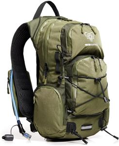 Hydration Backpack - Sherpa 22L Hiking Backpack with Water Bladder - Water Backpack for Hiking with Waterproof Zippers, Phone & Pole Holders